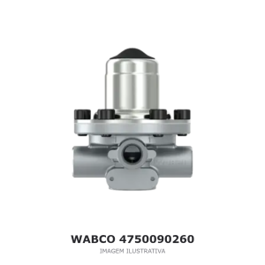 VÁLVULA REDUTORA DE PRESSÃO WABCO MERCEDES-BENZ / SCANIA / MAN – 4750090260 – imagem ilustrativa