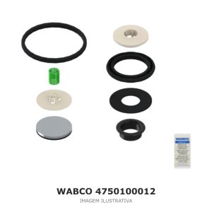 VÁLVULA LIMITADORA DE PRESSÃO WABCO MERCEDES-BENZ / SCANIA / MAN – 4750100012 – imagem ilustrativa