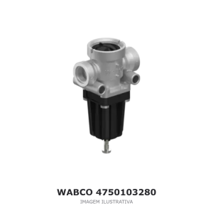 VÁLVULA LIMITADORA DE PRESSÃO WABCO MERCEDES-BENZ / MAN – 4750103280 – imagem ilustrativa