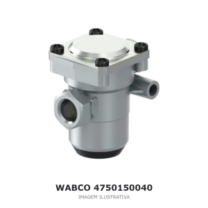 VÁLVULA LIMITADORA DE PRESSÃO WABCO MERCEDES-BENZ / VOLVO / SCANIA – 4750150040 – imagem ilustrativa