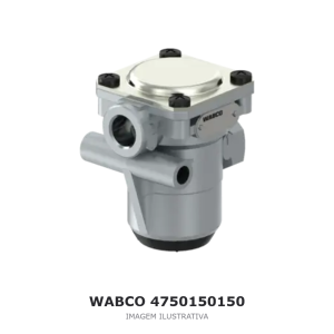 VÁLVULA LIMITADORA DE PRESSÃO WABCO MERCEDES-BENZ / VOLVO / SCANIA – 4750150150 – imagem ilustrativa