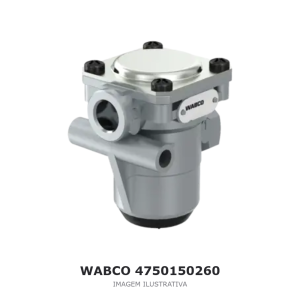 VÁLVULA LIMITADORA DE PRESSÃO WABCO VOLVO – 4750150260 – imagem ilustrativa