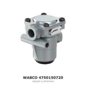 VÁLVULA LIMITADORA DE PRESSÃO WABCO VOLVO / RENAULT – 4750150720 – imagem ilustrativa