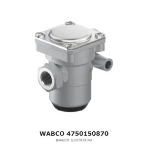 VÁLVULA LIMITADORA DE PRESSÃO WABCO SCANIA – 4750150870 – imagem ilustrativa