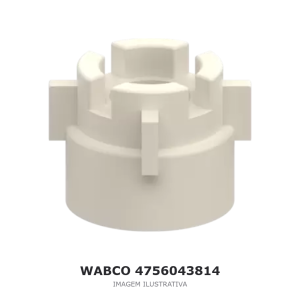 PEÇA DE PRESSÃO WABCO SCANIA / IVECO / DAF – 4756043814 – imagem ilustrativa