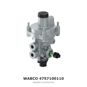 VÁLVULA RELÉ SENSÍVEL À CARGA MECÂNICA WABCO VOLVO / DAF – 4757100110 – imagem ilustrativa