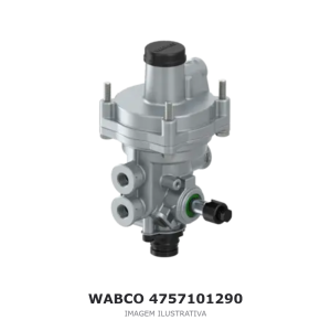 VÁLVULA RELÉ SENSÍVEL À CARGA MECÂNICA WABCO VOLVO – 4757101290 – imagem ilustrativa