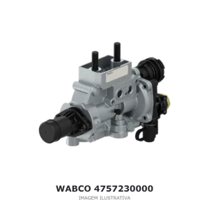 VÁLVULA REGULADORA AUTOMÁTICA DA FORÇA DE FRENAGEM WABCO SCANIA / MAN / VW – 4757230000 – imagem ilustrativa