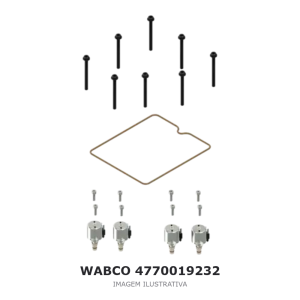JOGO DE REPARO DO ATUADOR DA CAIXA DE CÂMBIO AUTOMATIZADA WABCO – 4770019232 – imagem ilustrativa