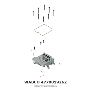 JOGO DE REPARO DO ATUADOR DA CAIXA DE CÂMBIO AUTOMATIZADA WABCO – 4770019262 – imagem ilustrativa