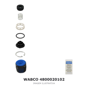 VÁLVULA PEDAL DE FREIO WABCO – 4800020102 – imagem ilustrativa