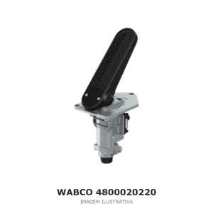 VÁLVULA PEDAL DE FREIO WABCO IVECO – 4800020220 – imagem ilustrativa
