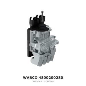 UNIDADE DE CONTROLE ELETRÔNICO DO FREIO WABCO 24 V MAN – 4800200280 – imagem ilustrativa