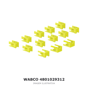 KIT DE GRAMPOS DE TRAVAMENTO WABCO VOLVO – 4801029312 – imagem ilustrativa