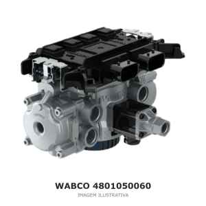MODULADOR DE EIXO EBS WABCO 24 V MERCEDES-BENZ – 4801050060 – imagem ilustrativa