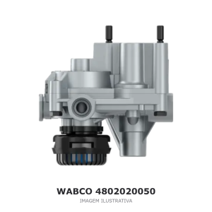 VÁLVULA RELÉ PROPORCIONAL WABCO 24 V MERCEDES-BENZ / SCANIA / MAN – 4802020050 – imagem ilustrativa