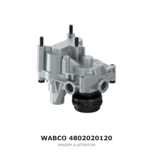 VÁLVULA RELÉ PROPORCIONAL EBS WABCO 24 V MERCEDES-BENZ – 4802020120 – imagem ilustrativa
