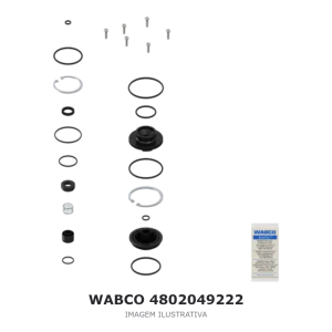 JOGO DE REPARO WABCO – 4802049222 – imagem ilustrativa