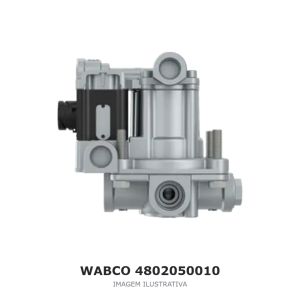 VÁLVULA RELÉ WABCO MERCEDES-BENZ / SCANIA – 4802050010 – imagem ilustrativa