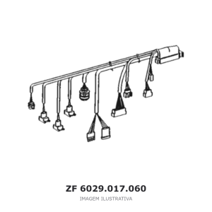 CABO OFF-ROAD ZF 4 WG 110(500) / 4 WG 110 / 6 WG 110(500) – 6029.017.060 – imagem ilustrativa