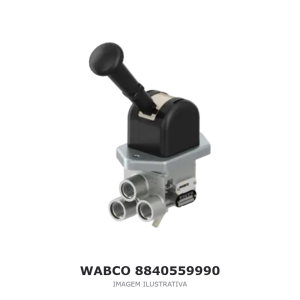 VÁLVULA DO FREIO DE ESTACIONAMENTO WABCO VOLVO – 8840559990 – imagem ilustrativa