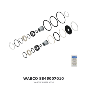 VÁLVULA PEDAL DE FREIO WABCO AGRALE – 8845007010 – imagem ilustrativa