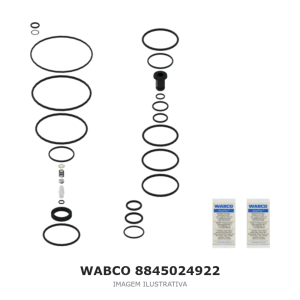 VÁLVULA DISTRIBUIDORA DO SISTEMA DE FREIO WABCO SCANIA – 8845024922 – imagem ilustrativa