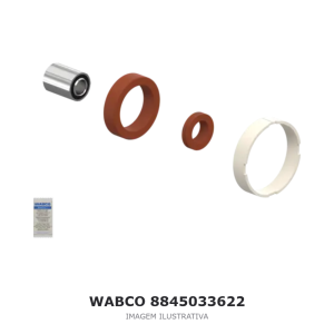 JOGO DE REPARO DO CILINDRO ACIONAMENTO WABCO – 8845033622 – imagem ilustrativa