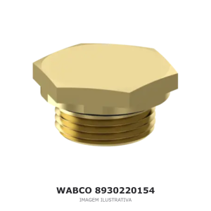 BUJÃO WABCO MERCEDES-BENZ / SCANIA / DAF – 8930220154 – imagem ilustrativa