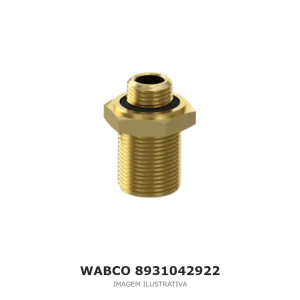CONEXÃO ADAPTADORA WABCO SCANIA / DAF / JOHN DEERE – 8931042922 – imagem ilustrativa