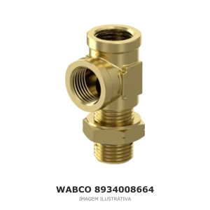 CONEXÃO PNEUMÁTICA COTOVELO WABCO – 8934008664 – imagem ilustrativa