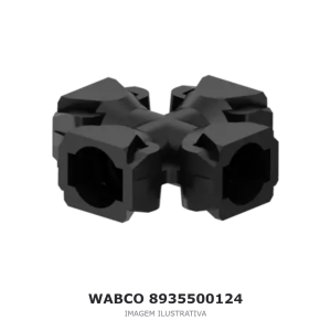 CONEXÃO PNEUMÁTICA CRUZETA WABCO – 8935500124 – imagem ilustrativa