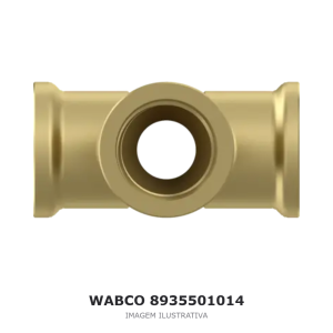 CONEXÃO PNEUMÁTICA CRUZETA WABCO SCANIA – 8935501014 – imagem ilustrativa