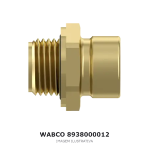 ACOPLAMENTO PNEUMÁTICO WABCO VOLVO / SCANIA / IVECO – 8938000012 – imagem ilustrativa