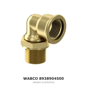 ACOPLAMENTO PNEUMÁTICO WABCO DAF / RENAULT / JOHN DEERE – 8938904500 – imagem ilustrativa