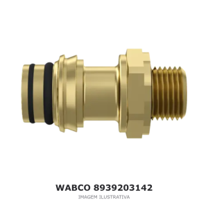 CONEXÃO PNEUMÁTICA DE ENGATE RÁPIDO WABCO – 8939203142 – imagem ilustrativa