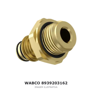 CONEXÃO PNEUMÁTICA DE ENGATE RÁPIDO WABCO – 8939203162 – imagem ilustrativa
