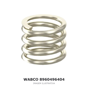 MOLA DE AÇO HELICOIDAL CILÍNDRICA WABCO – 8960496404 – imagem ilustrativa