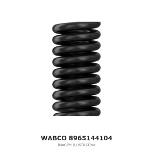 MOLA DE AÇO INOX HELICOIDAL CILÍNDRICA WABCO MAN / DAF – 8965144104 – imagem ilustrativa