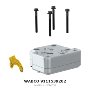 CABEÇOTE DO COMPRESSOR DE AR WABCO CUMMINS – 9111539202 – imagem ilustrativa
