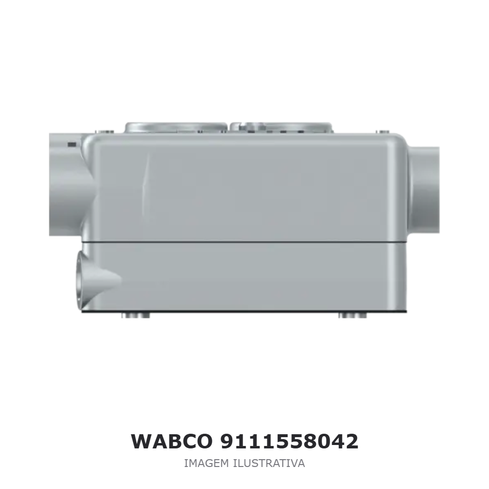 CABEÇOTE DO COMPRESSOR DE AR WABCO – 9111558042 – imagem ilustrativa CABEÇOTE DO COMPRESSOR DE AR WABCO – 9111558042 – imagem ilustrativa