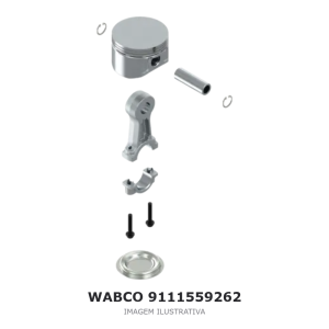 JOGO DE REPARO DO COMPRESSOR DE AR WABCO – 9111559262 – imagem ilustrativa
