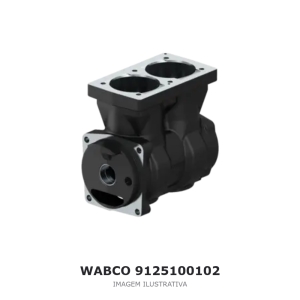 BLOCO DO COMPRESSOR WABCO – 9125100102 – imagem ilustrativa