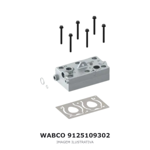 JOGO DE REPARO DO COMPRESSOR DE AR WABCO MERCEDES-BENZ – 9125109302 – imagem ilustrativa