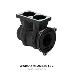 BLOCO DO COMPRESSOR WABCO – 9125120132 – imagem ilustrativa