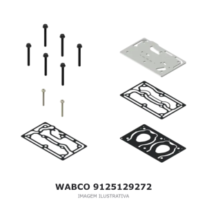 JOGO DE REPARO DO COMPRESSOR DE AR WABCO VOLVO / RENAULT – 9125129272 – imagem ilustrativa