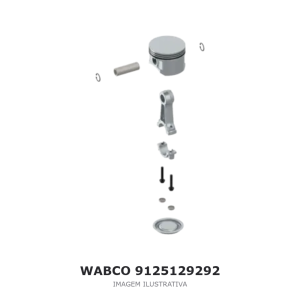 JOGO DE REPARO DO COMPRESSOR DE AR WABCO – 9125129292 – imagem ilustrativa