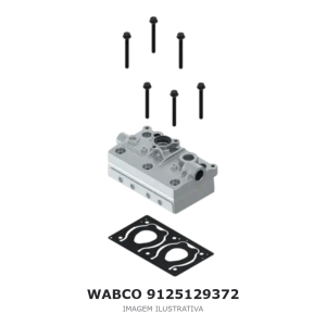 JOGO DE REPARO DO COMPRESSOR DE AR WABCO – 9125129372 – imagem ilustrativa