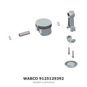 JOGO DE REPARO DO COMPRESSOR DE AR WABCO – 9125129392 – imagem ilustrativa