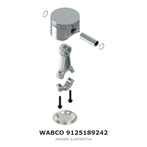 JOGO DE REPARO DO COMPRESSOR DE AR WABCO VOLVO – 9125189242 – imagem ilustrativa